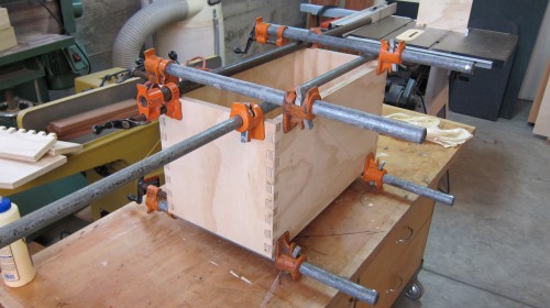 prototype toy chest underway