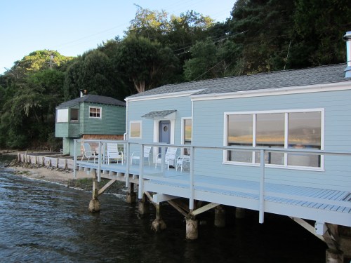 water side of Tomales Bay house