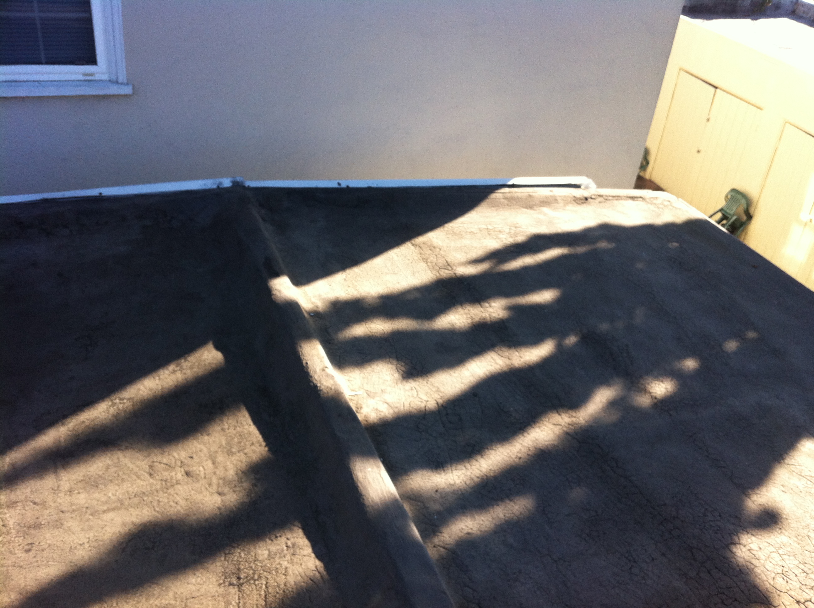 Investigating the roof