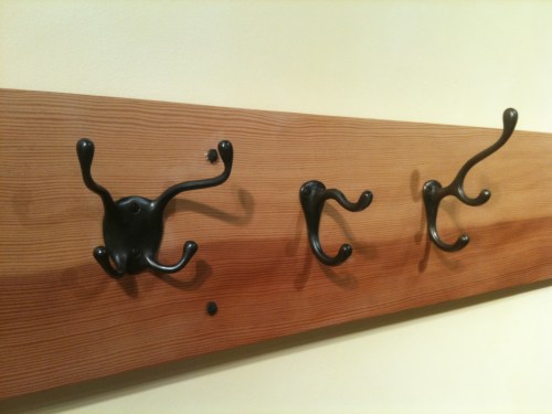 Coat hooks by Sun Valley Bronze