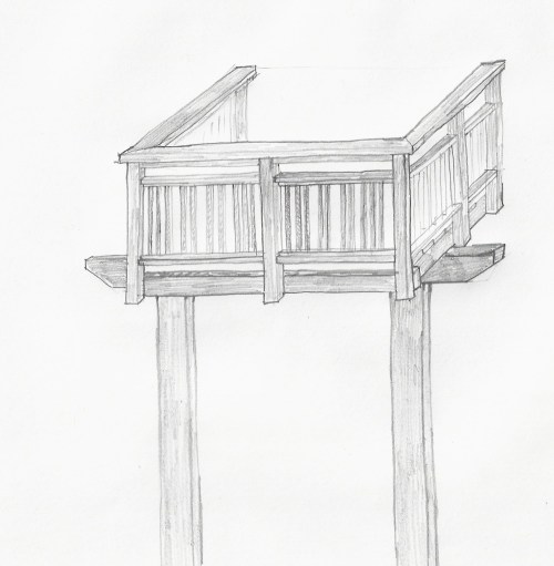 railing sketch