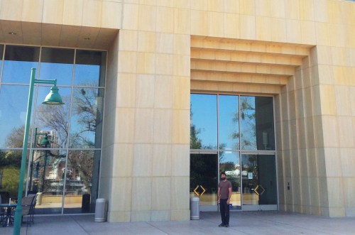 The entry to the Great Pyramid 