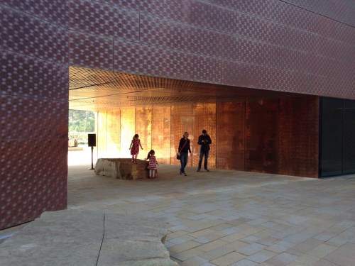 de Young Museum SF Main Entry in Morning Light