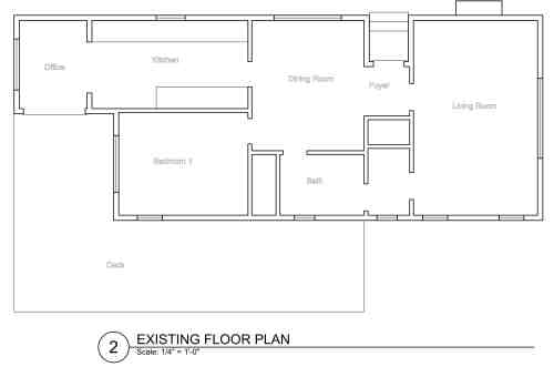 Existing Floor Plan