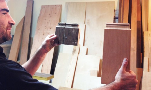 Matching victorian trim