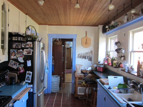 Kitchen before addition and remodel