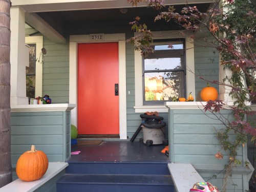 New front door in time for halloween